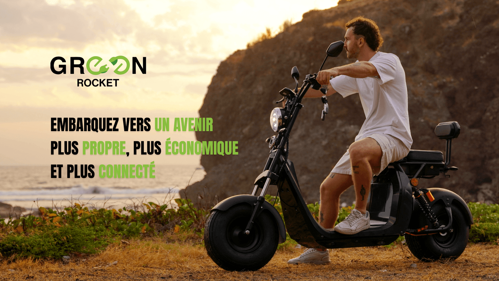Green Rocket Le scooter électrique à la Réunion