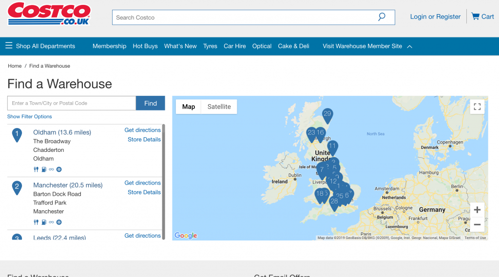 Storemapper 44 Awesome Store Locator Examples For Design Inspiration
