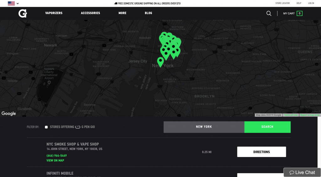 Storemapper - 44 Awesome Store Locator Examples For Design Inspiration