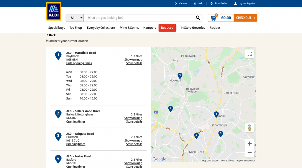 Storemapper 44 Awesome Store Locator Examples For Design Inspiration