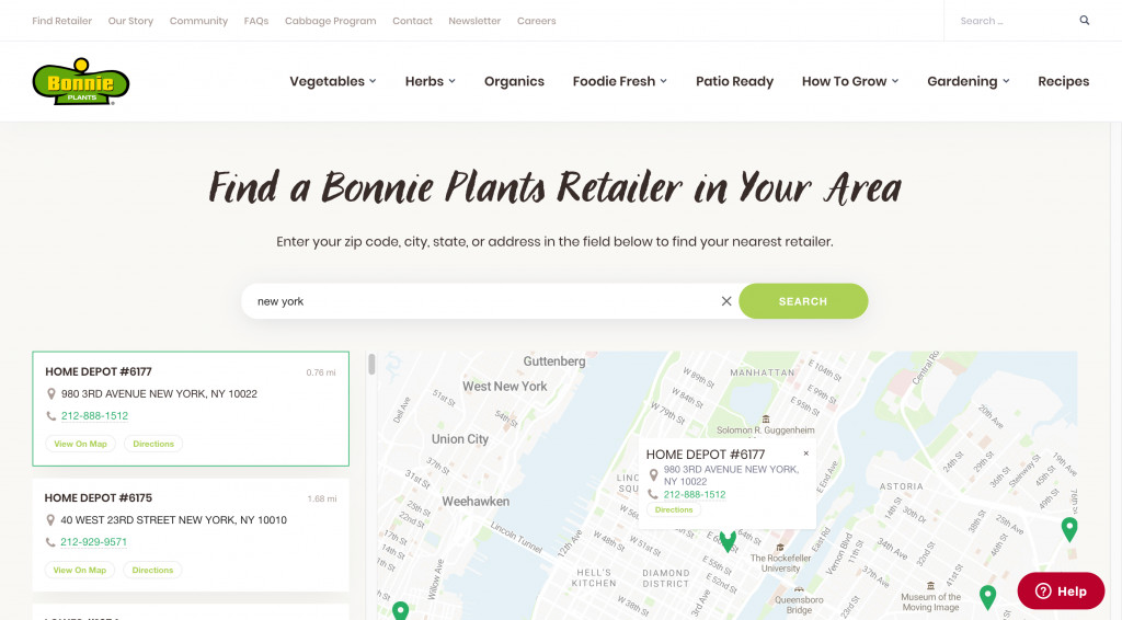 Storemapper - 44 Awesome Store Locator Examples For Design Inspiration