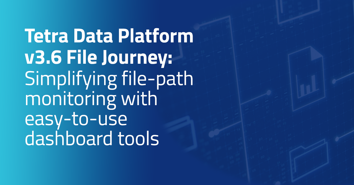 Tetra Data Platform v3.6 File Journey