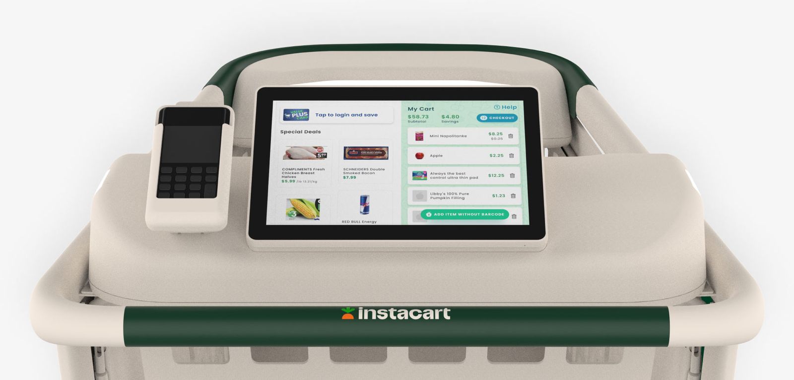 Smart Grocery Cart Smart Shopping Trolley Caper