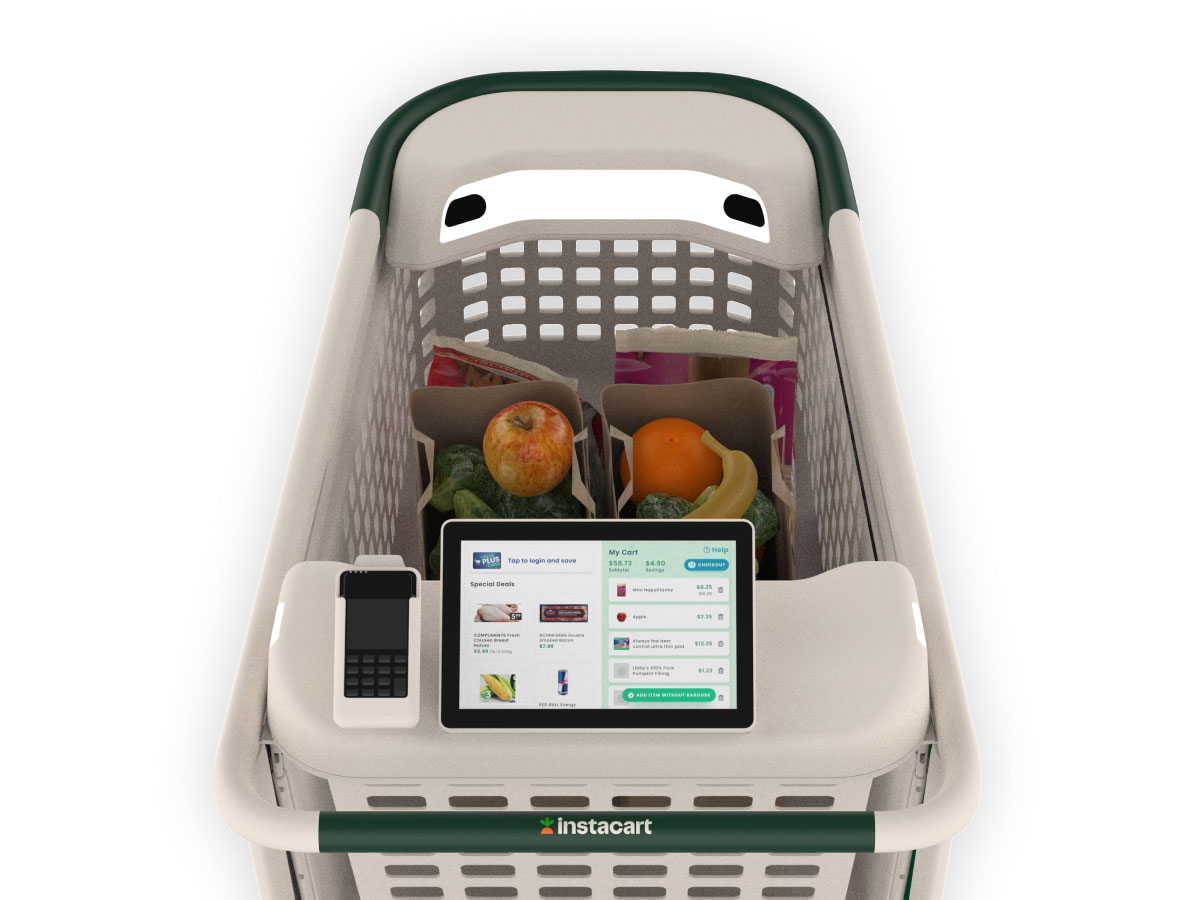Smart Grocery Cart Smart Shopping Trolley Caper