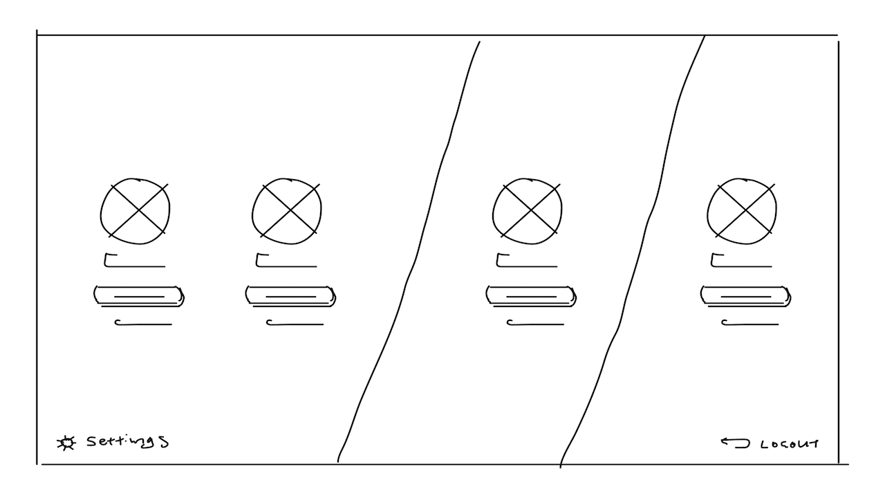 animated progression of wireframe to visual design