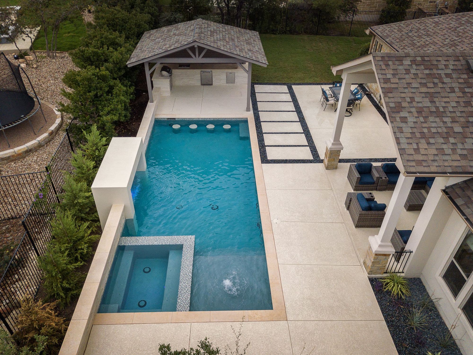 Geometric Pools Gallery | GBIV Designs
