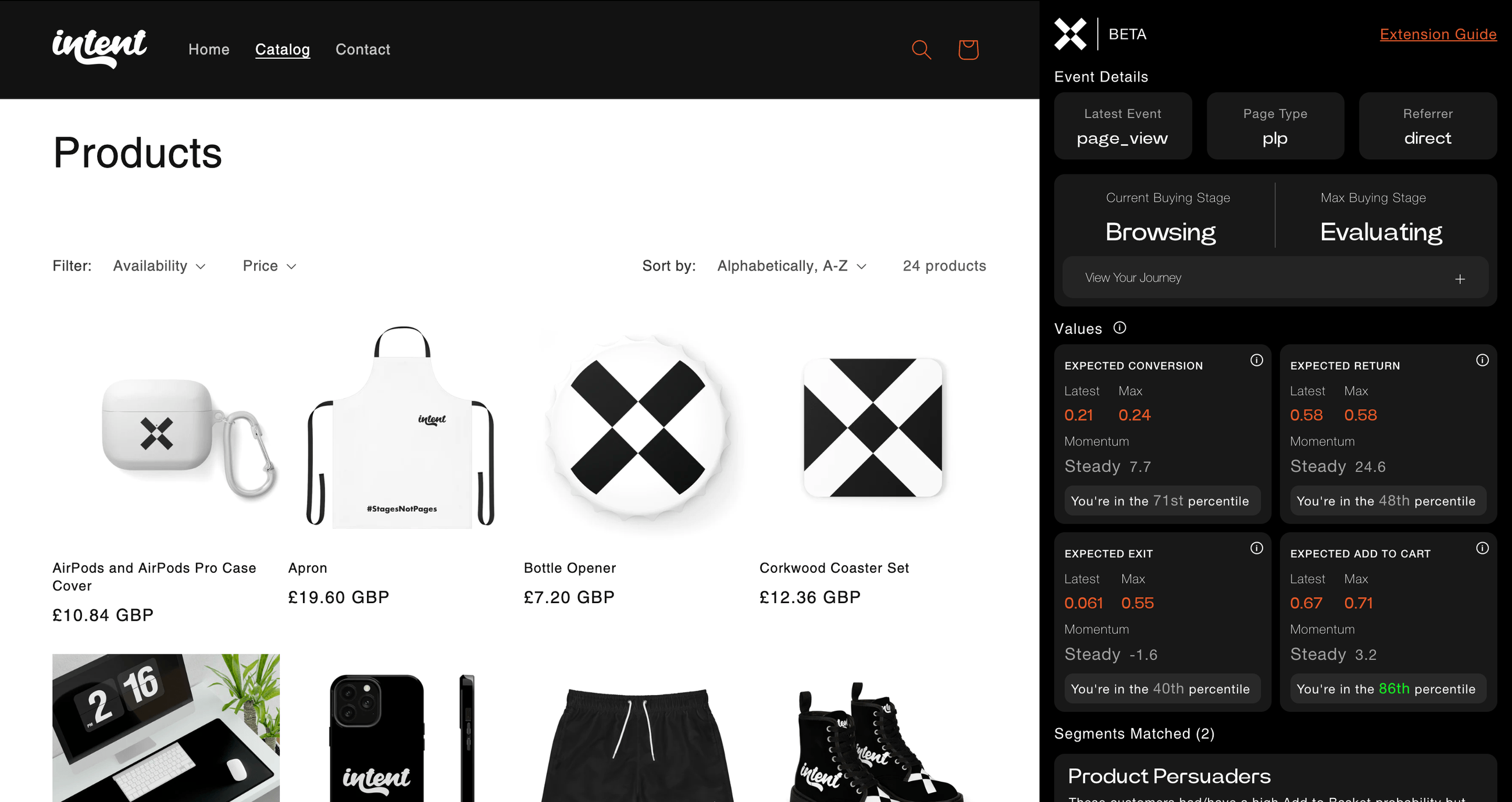 Made With Intent | Customer Intent for eCommerce