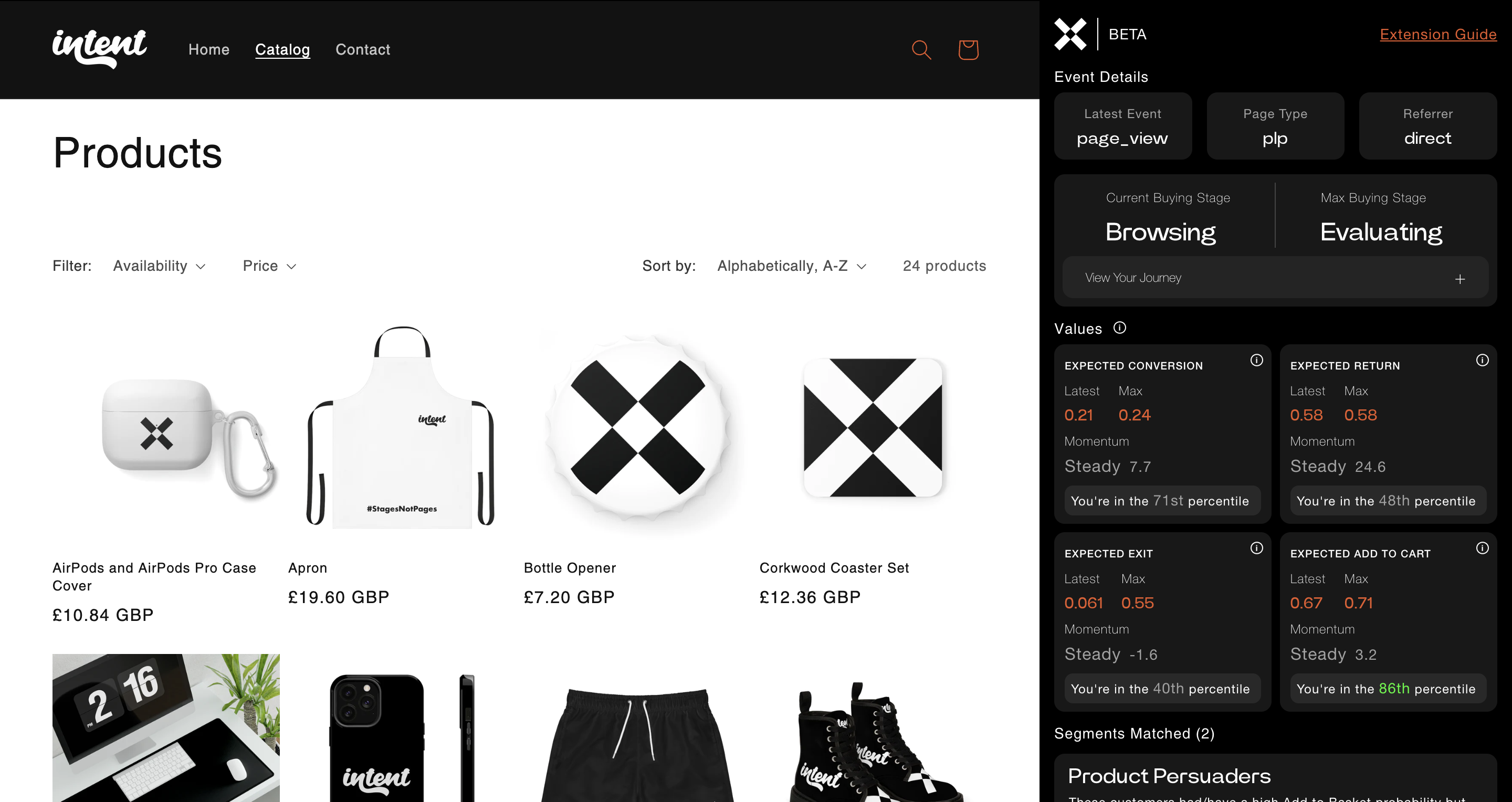 Made With Intent | Customer Intent for eCommerce