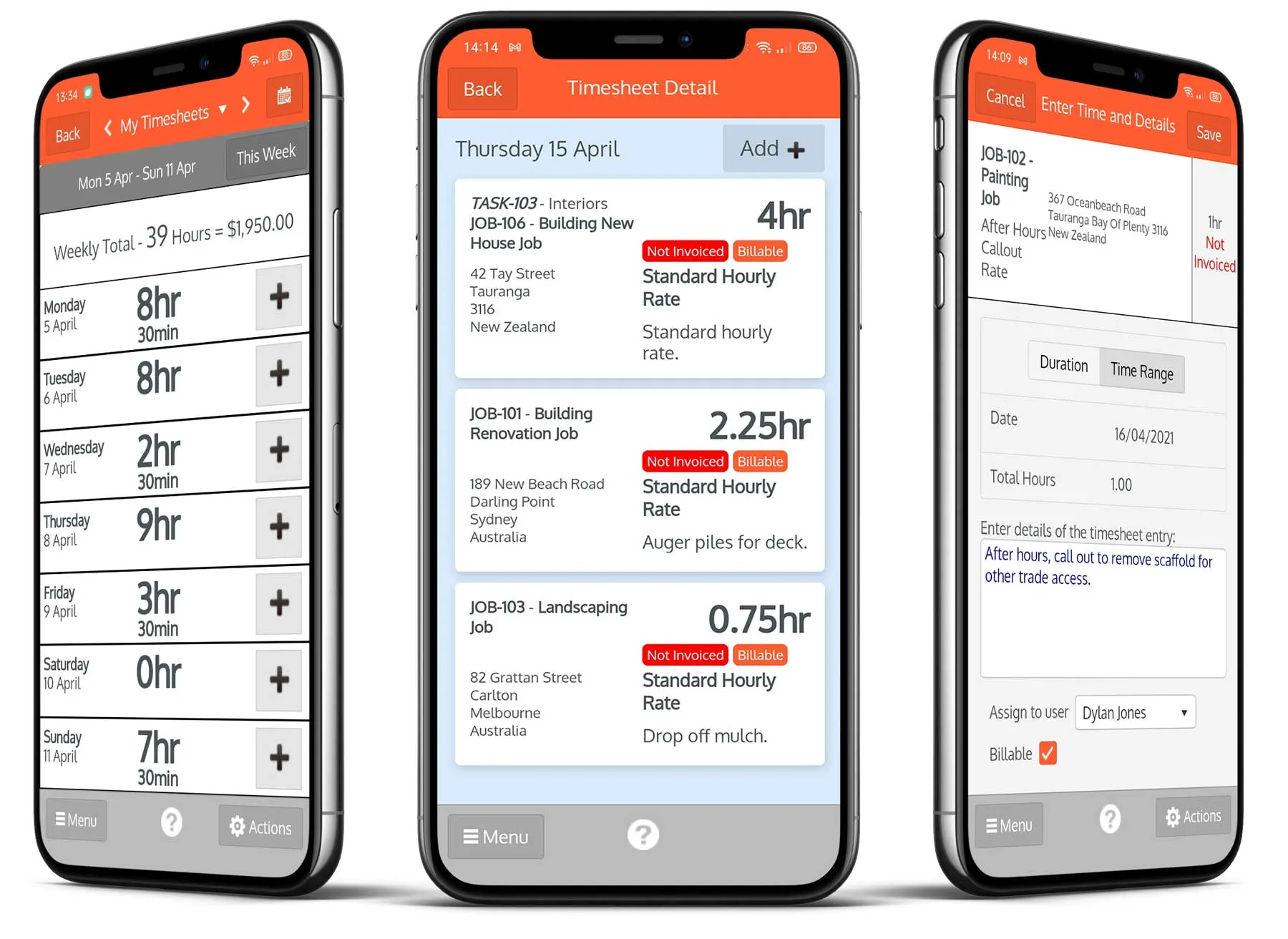 Timesheet Software For Builders & Trades NextMinute