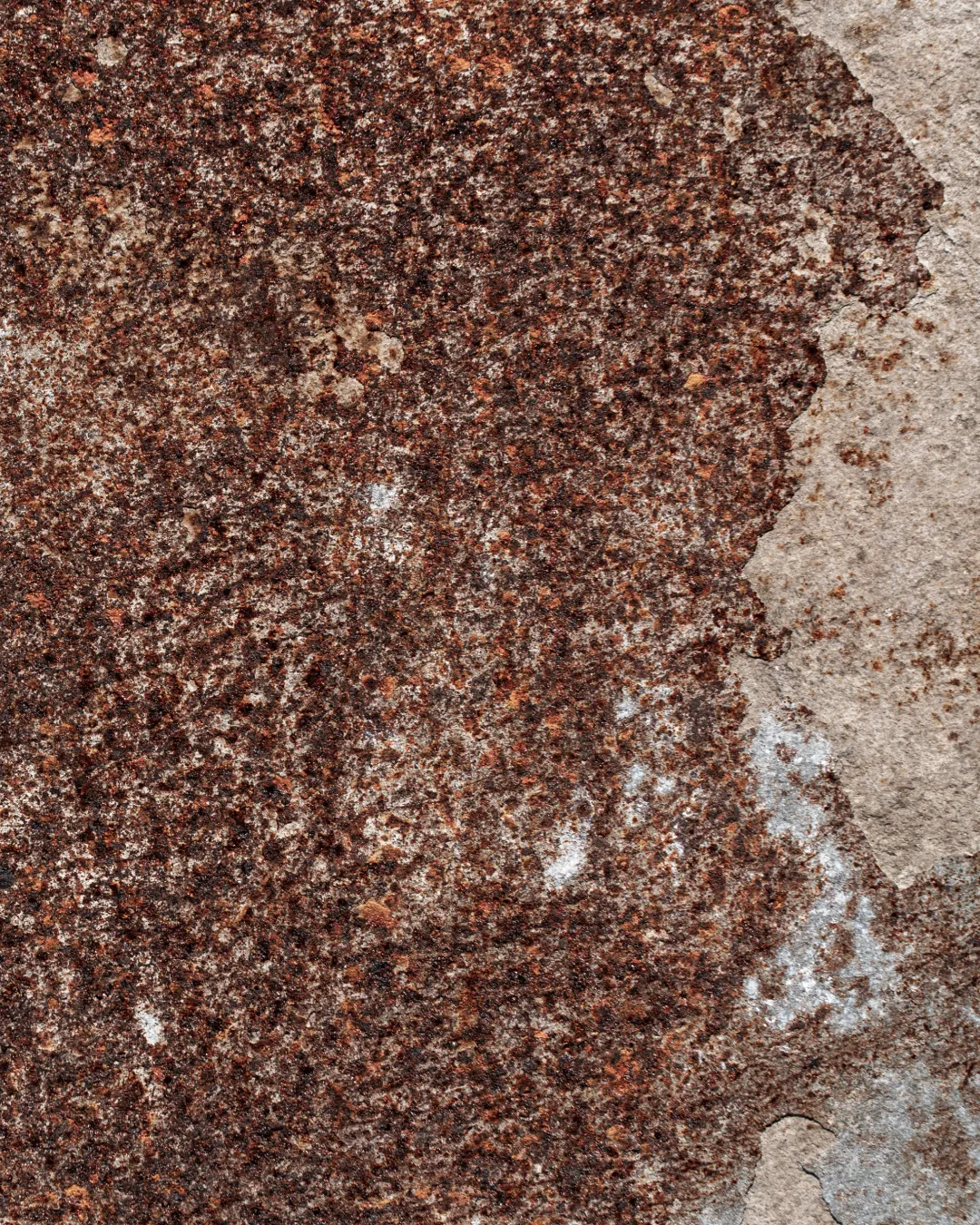 A rusty metal sheet