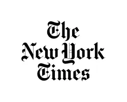 The New York Times logo.