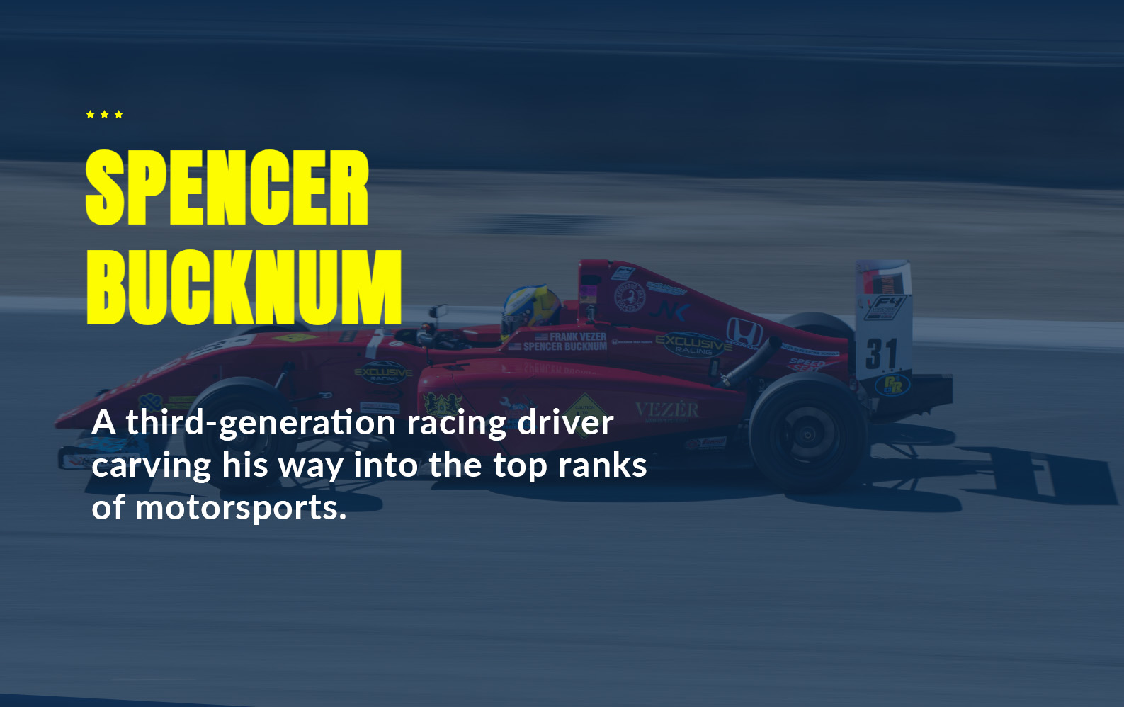Spencer Family Racing History - Spencer Bucknum Racing