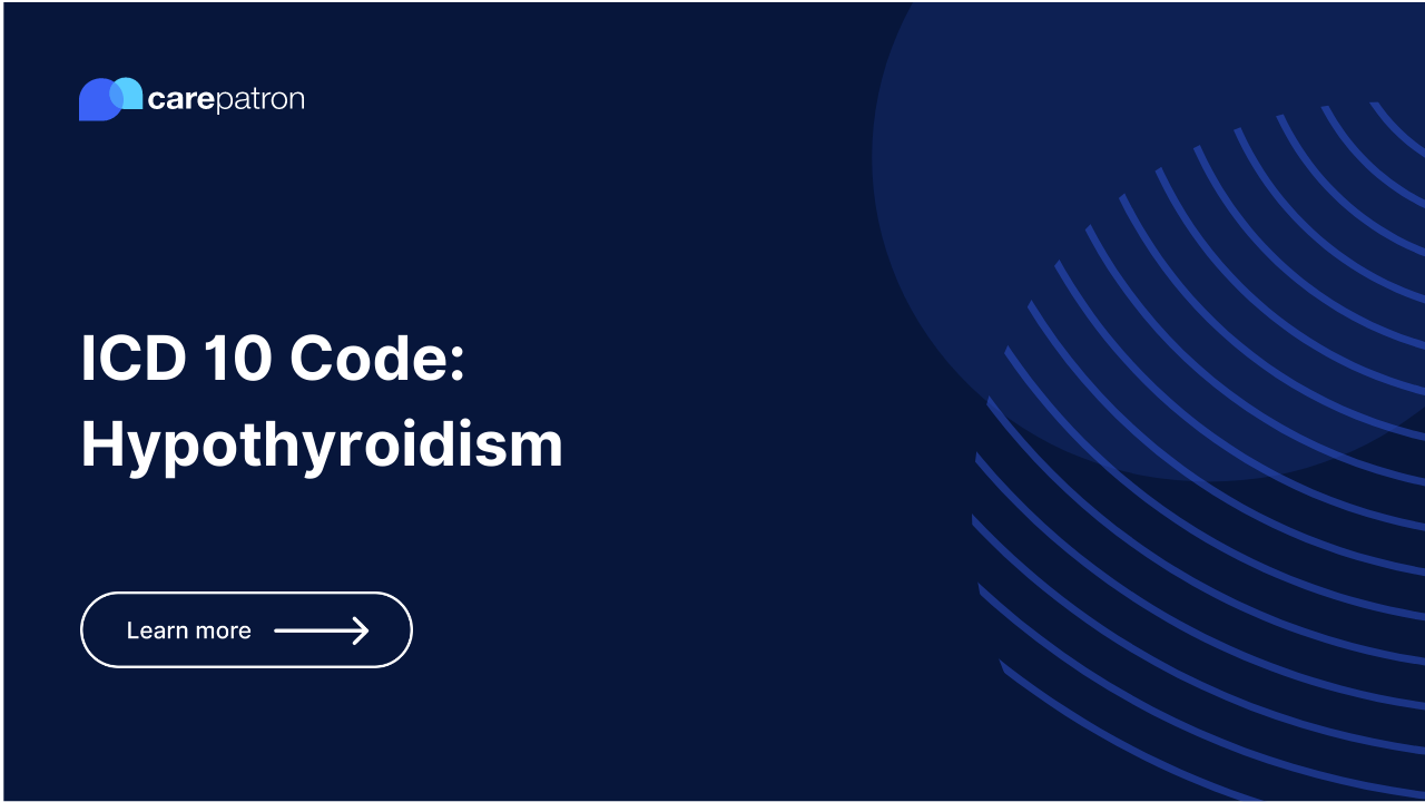 Hypothyroidism ICD10CM Codes 2023