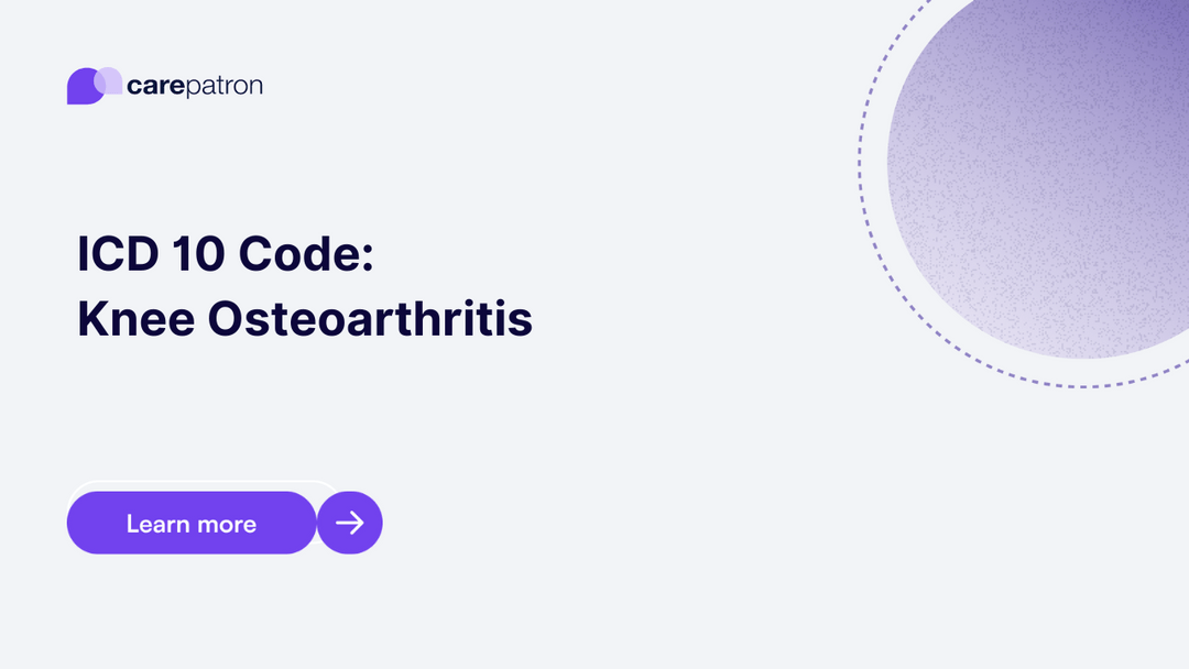 Knee Osteoarthritis ICD10CM Codes 2023