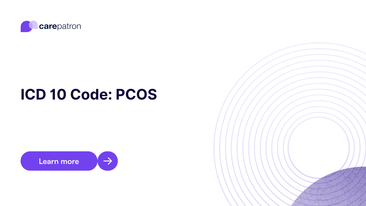 PCOS ICD10CM Codes 2023