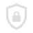 icon with shield and lock inside