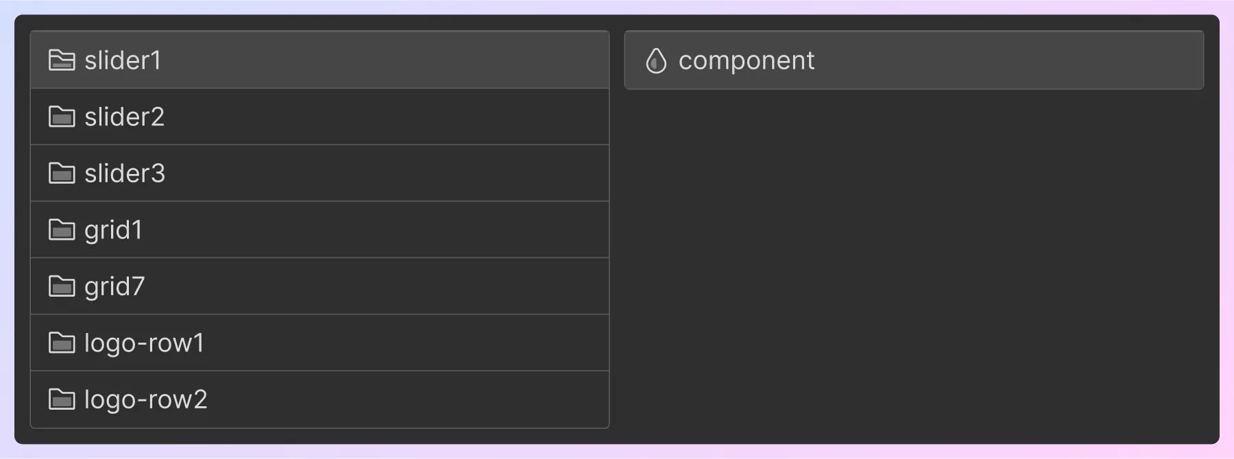 Folders strategy - Client-First