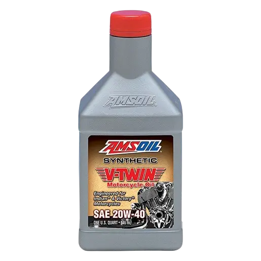 AMSOIL 20W-40 100% Synthetic V-Twin Motorcycle Oil