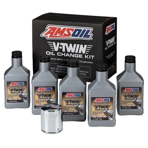 Buy AMSOIL VTwin Oil Change Kit (HDMC) and Save 25