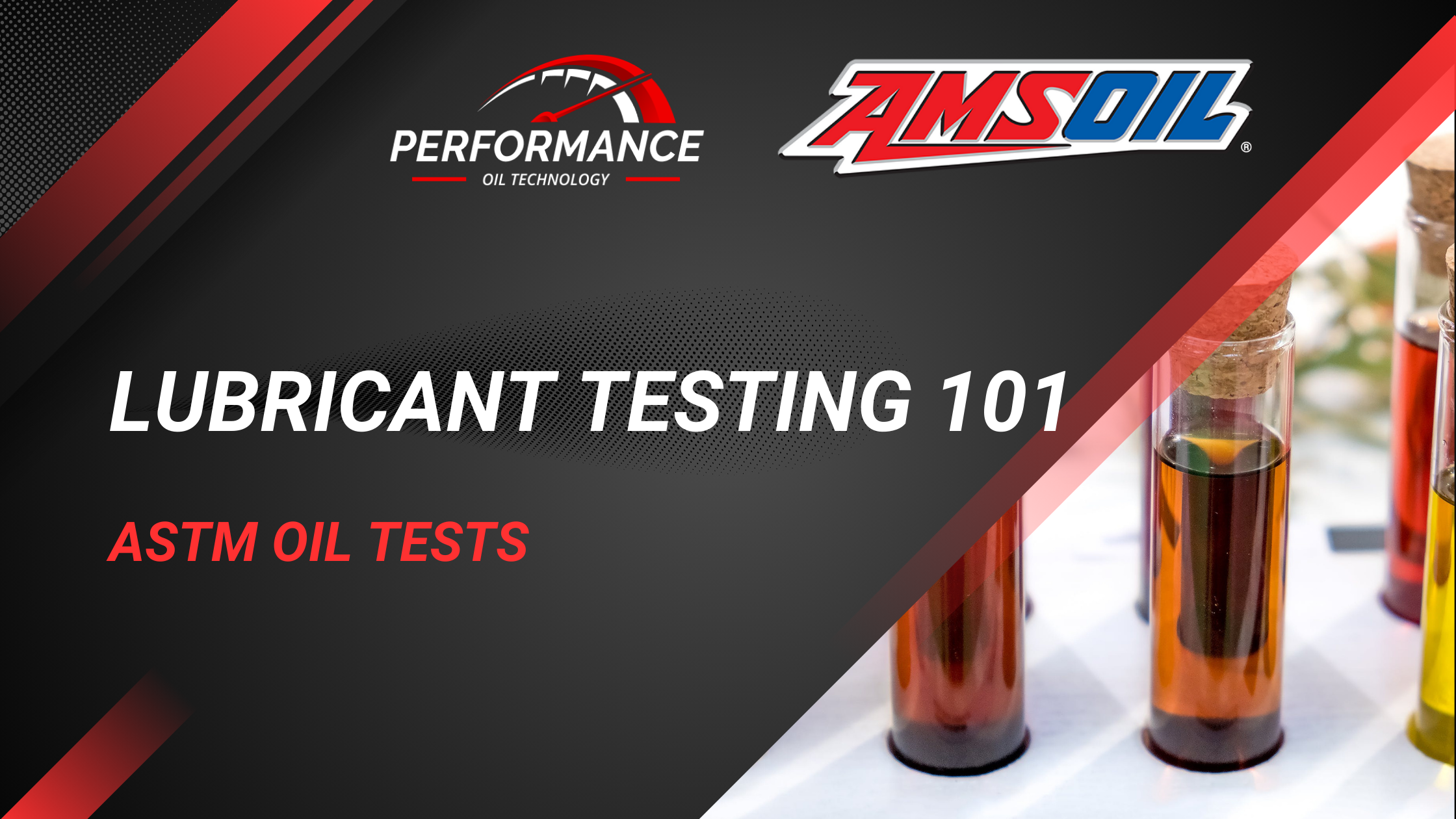 Lubricant Testing 101 (ASTM Oil Tests)