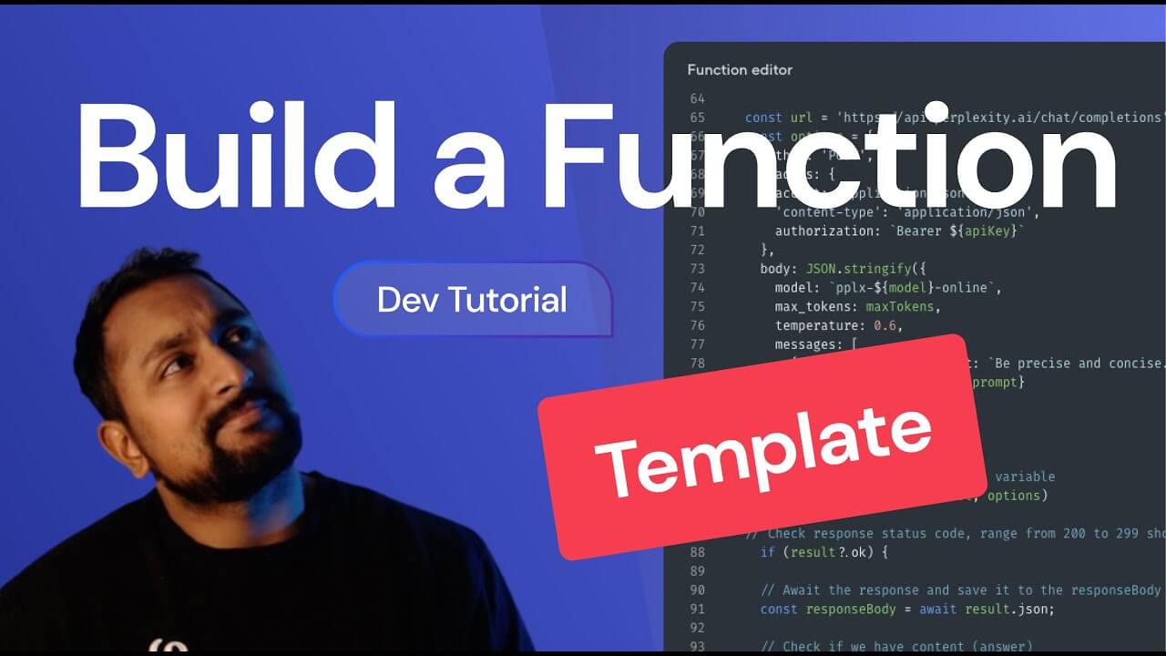 How to build a Voiceflow Function | Voiceflow Tutorial by Daniel D'Souza