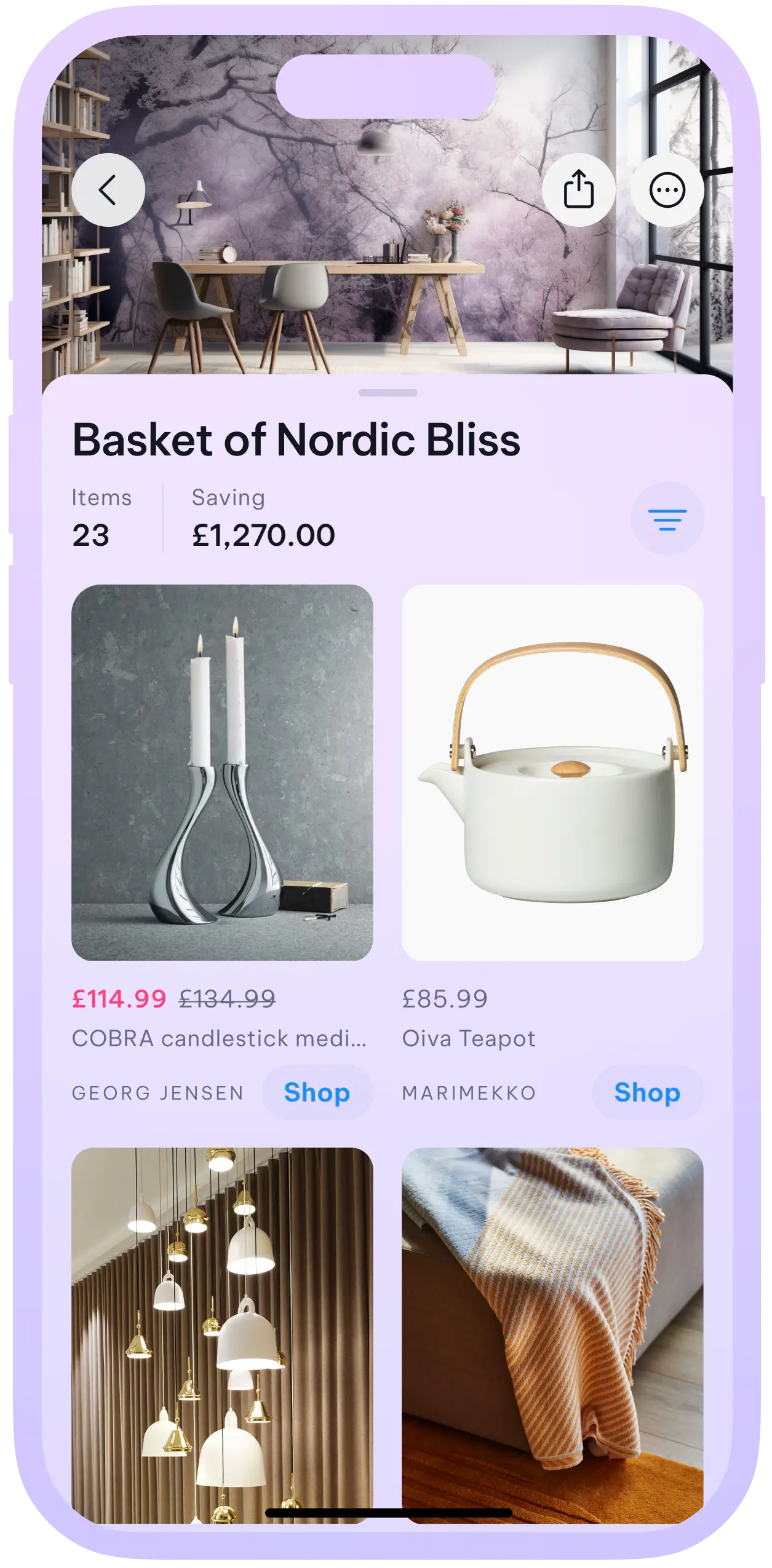 Basket – The smart wishlist app