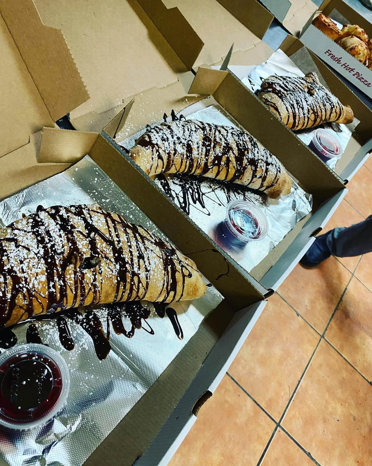 Chocolate Calzone