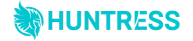 Huntress teal logo