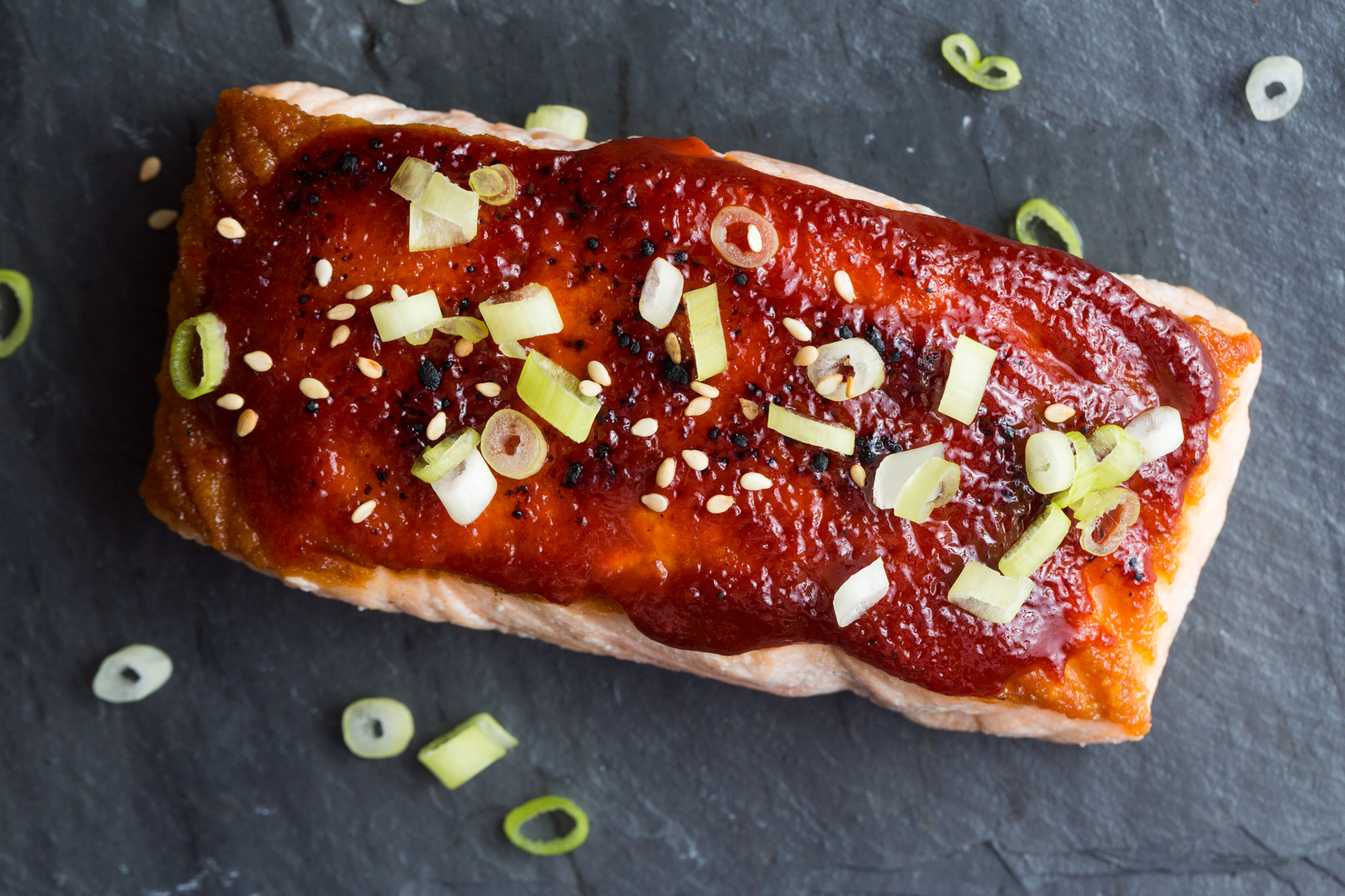 Gochujang Salmon Recipe from Sam The Cooking Guy