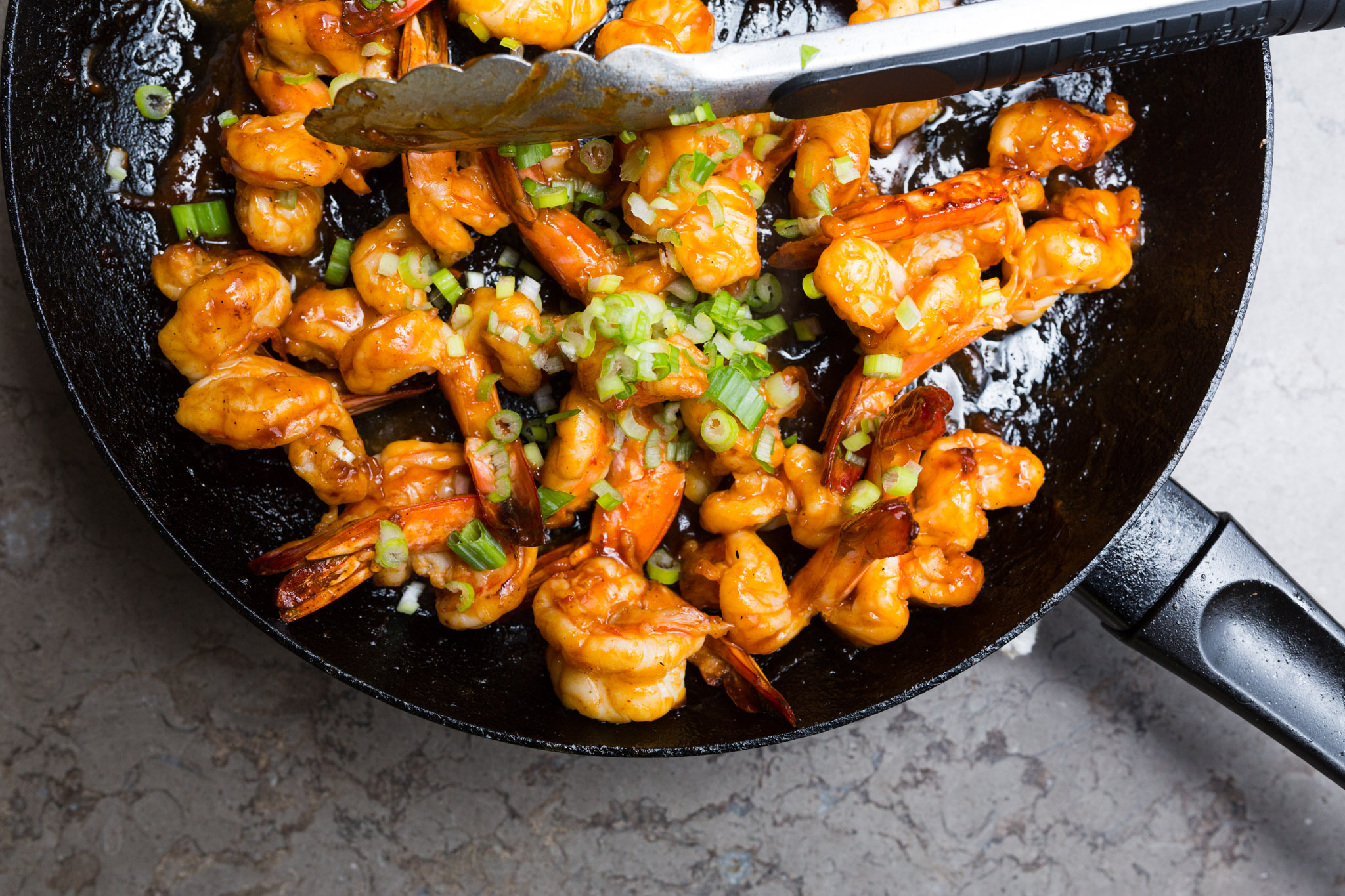 Shrimp & BBQ Sauce Recipe from Sam The Cooking Guy