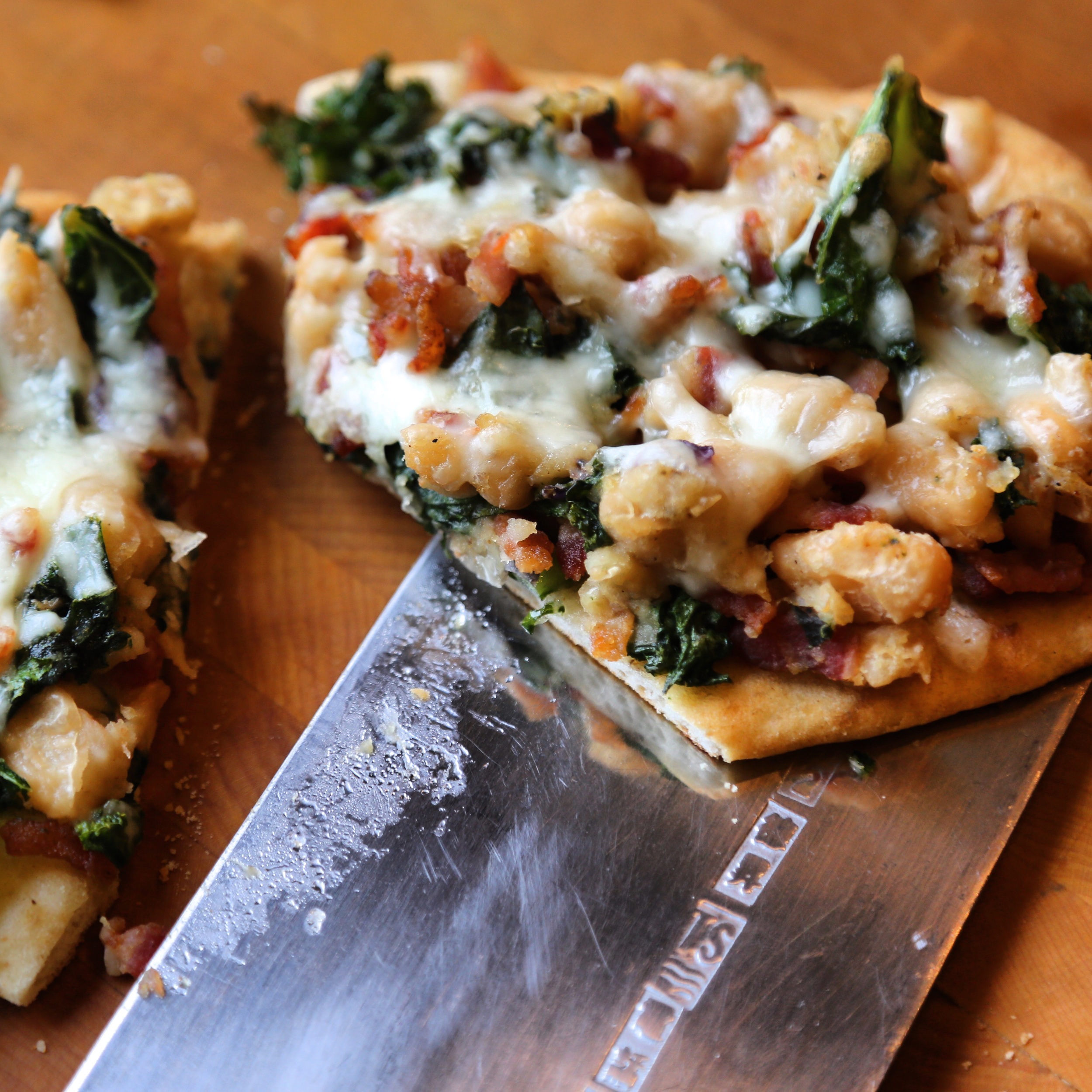 Cannellini and Bacon Flatbread Recipe from Sam The Cooking Guy