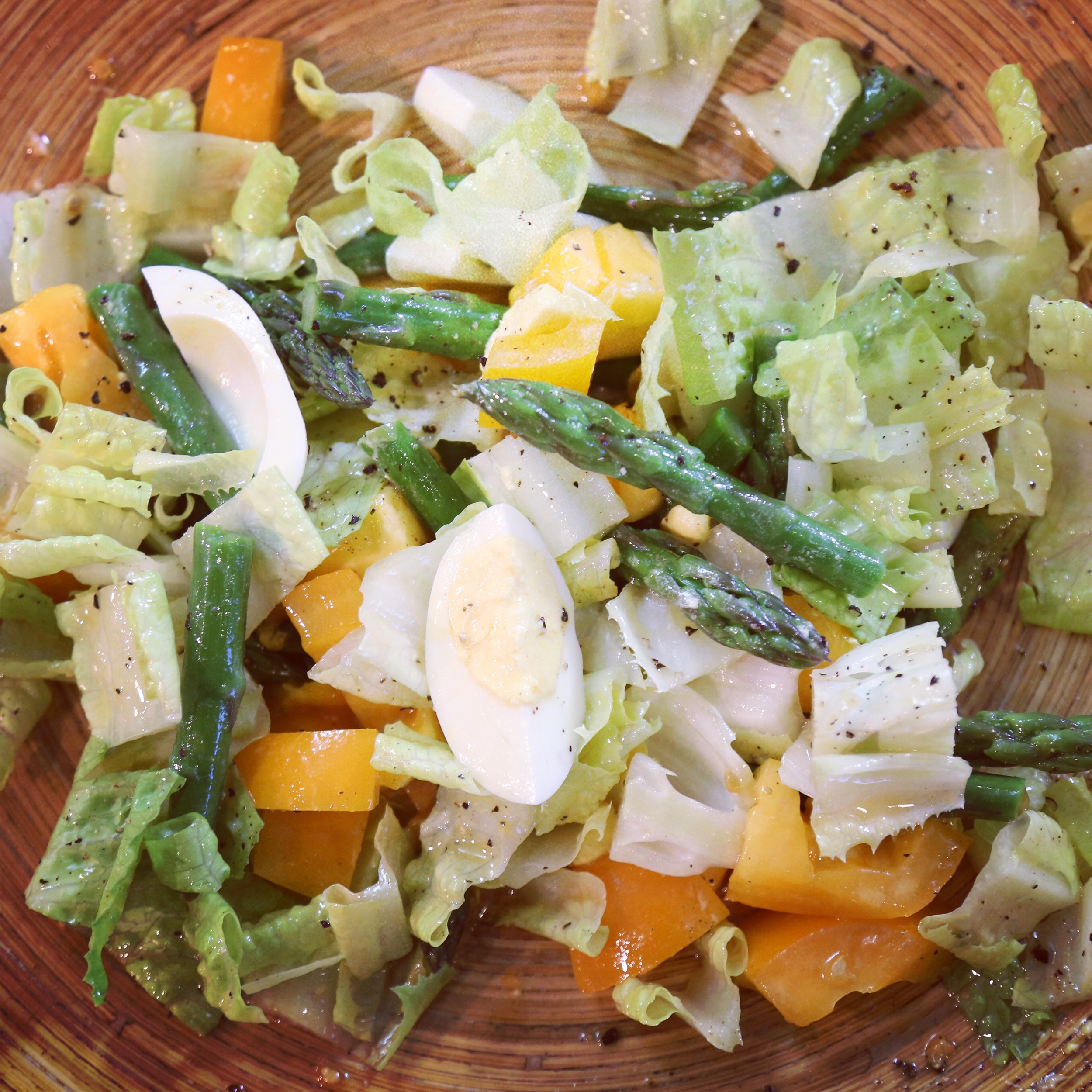 Summer Salad with Anchovy Dressing Recipe from Sam The Cooking Guy