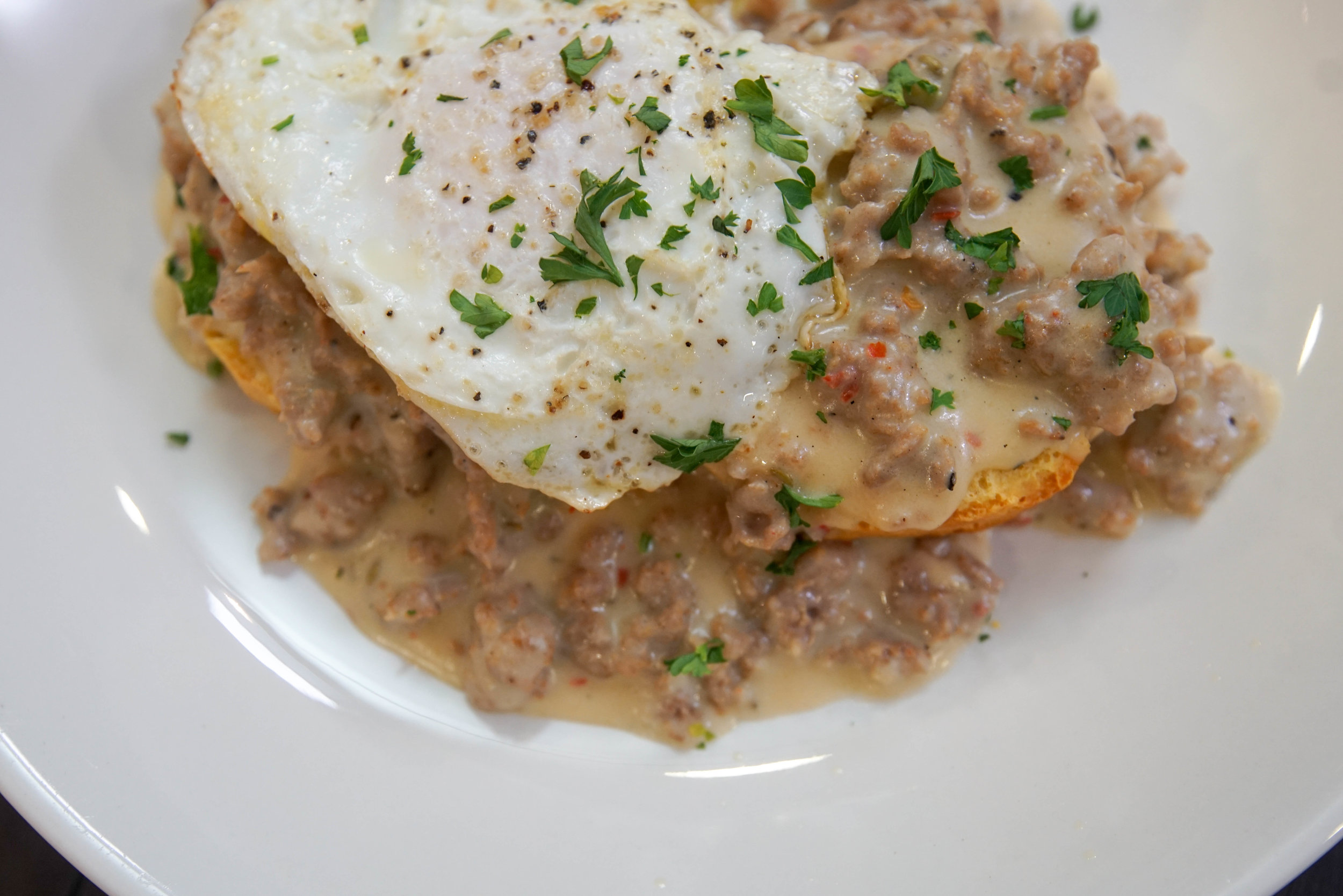 Biscuits and Gravy Recipe from Sam The Cooking Guy