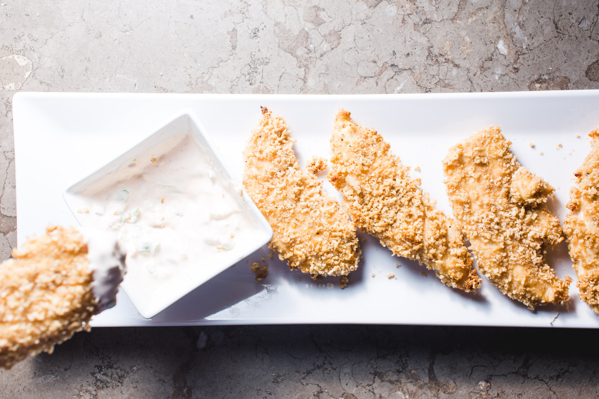 Cereal Crusted Chicken Tenders Gluten Free Recipe from Sam The