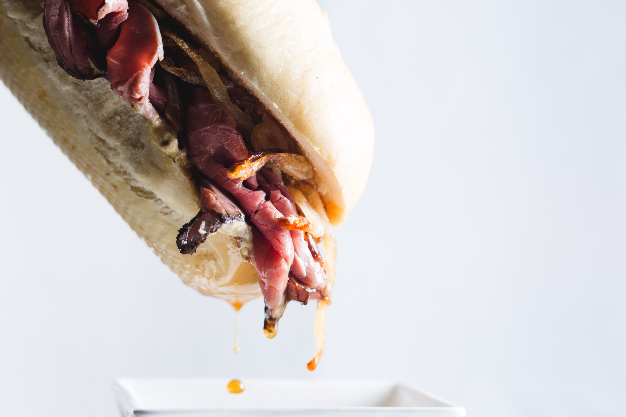 French Dip Au Jus Recipe from Sam The Cooking Guy