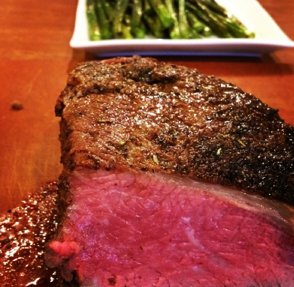 Tri Tip with Tomato Pepper Sauce Recipe from Sam The Cooking Guy