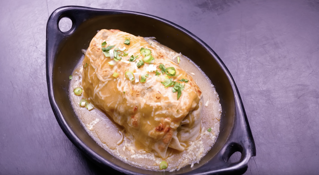 Restaurant Style Burrito Recipe from Sam The Cooking Guy