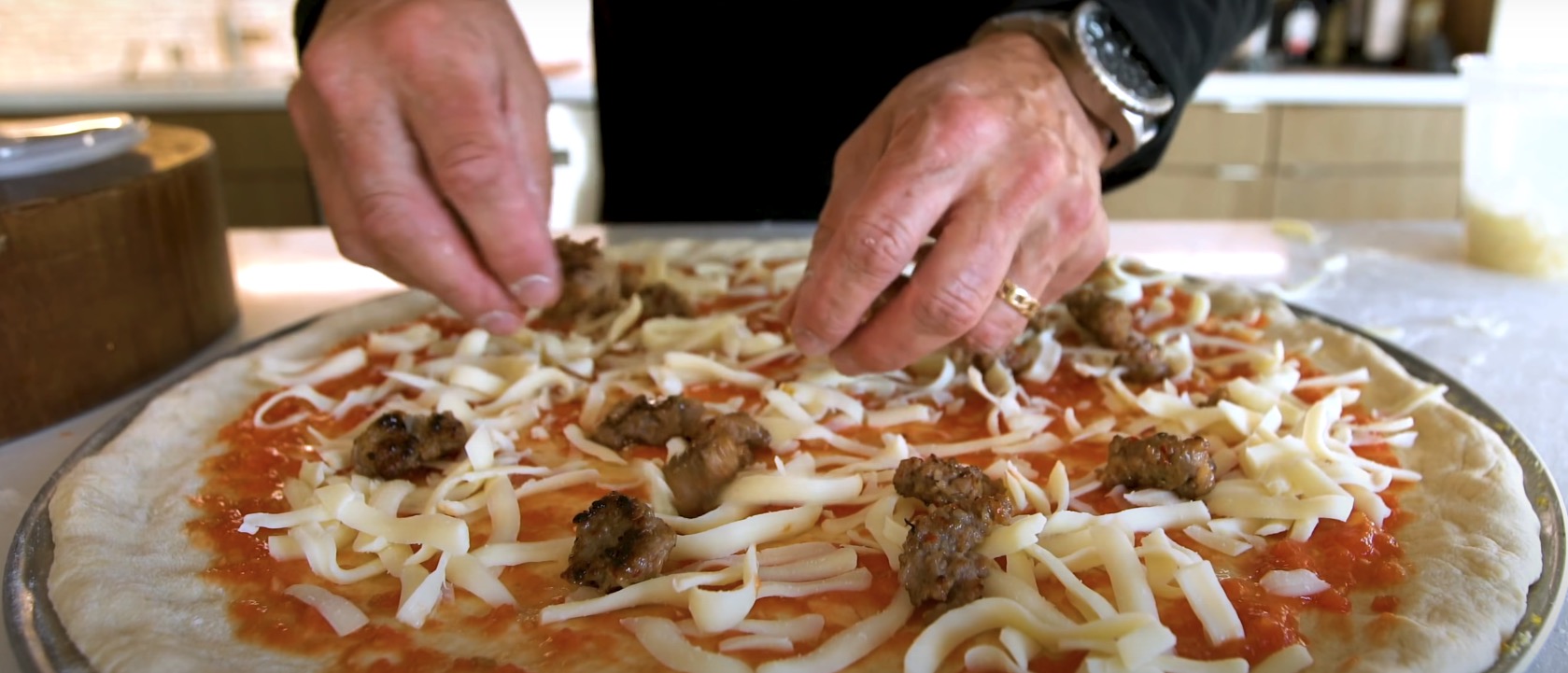 New York Style Pizza Recipe from Sam The Cooking Guy