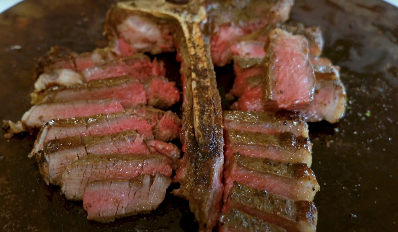 Porterhouse Steak Recipe from Sam The Cooking Guy