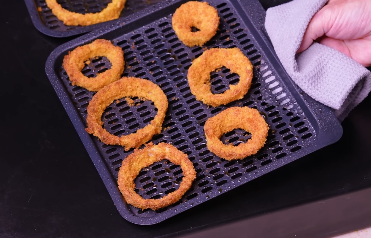 Air Fryer 'Funyun' Onion Rings Recipe from Sam The Cooking Guy