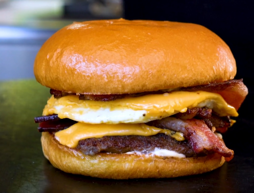 Homemade Wendy s Breakfast Baconator Recipe From Sam The Cooking Guy Homemade Wendy s Breakfast Baconator Recipe From Sam The Cooking Guy