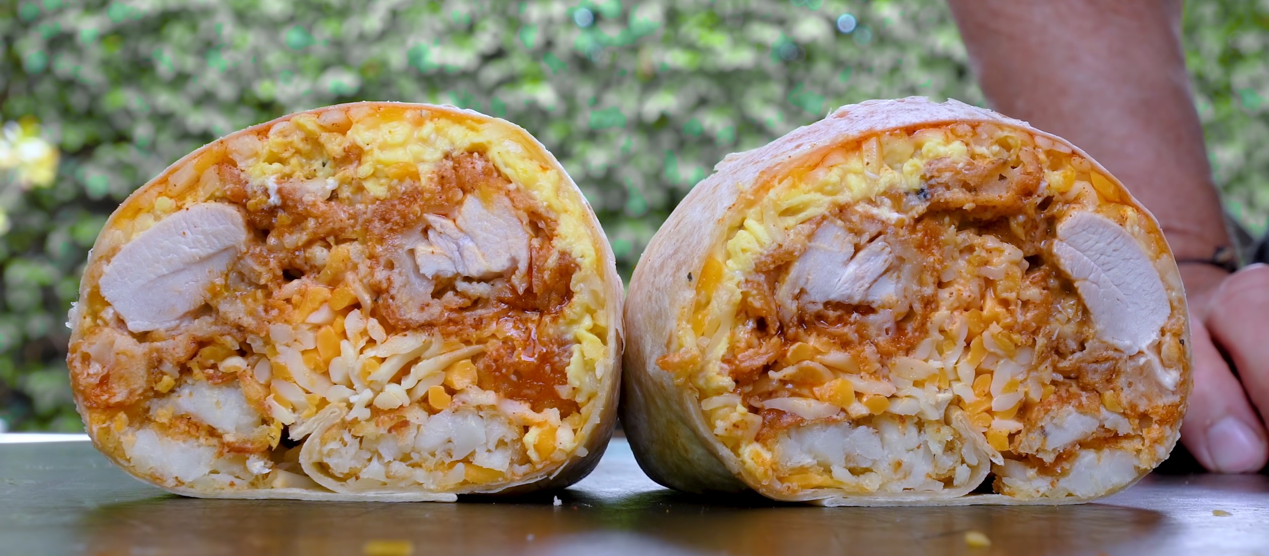 Nashville Hot Breakfast Burrito Recipe from Sam The Cooking Guy