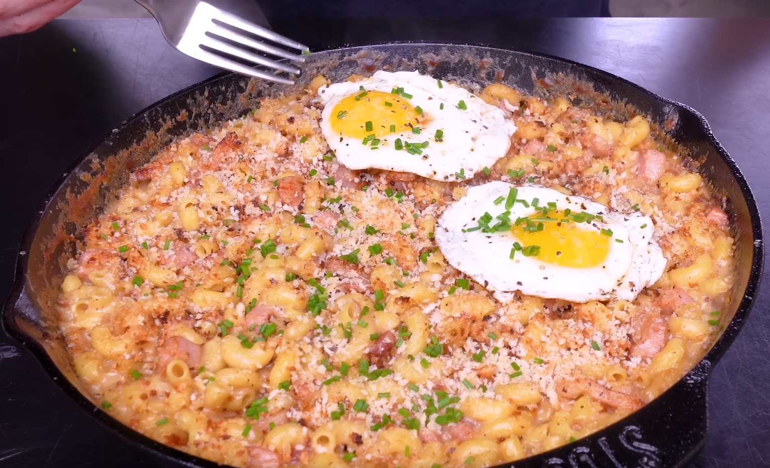 Breakfast Mac & Cheese Recipe from Sam The Cooking Guy