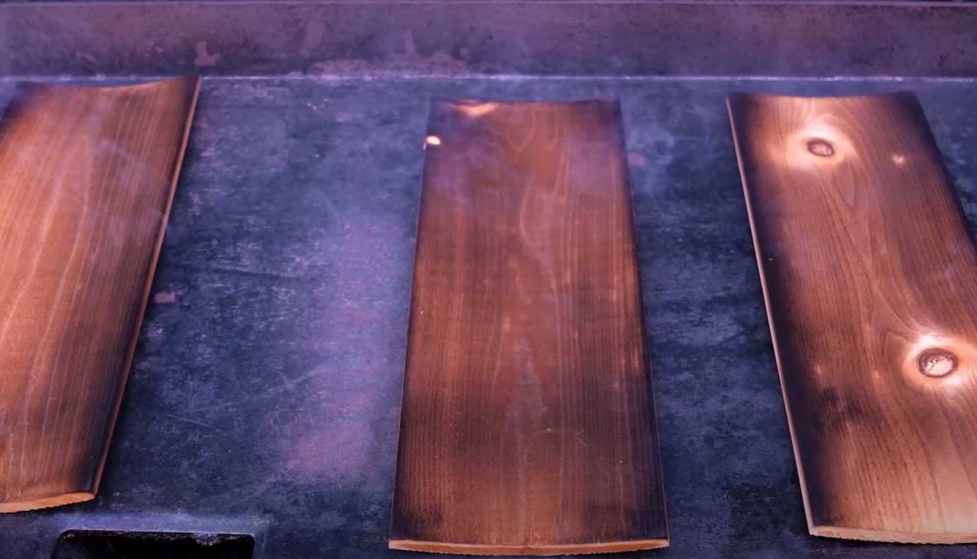 Secret Grilling Ingredient Cedar Plank off a Flat Top Recipe from Sam