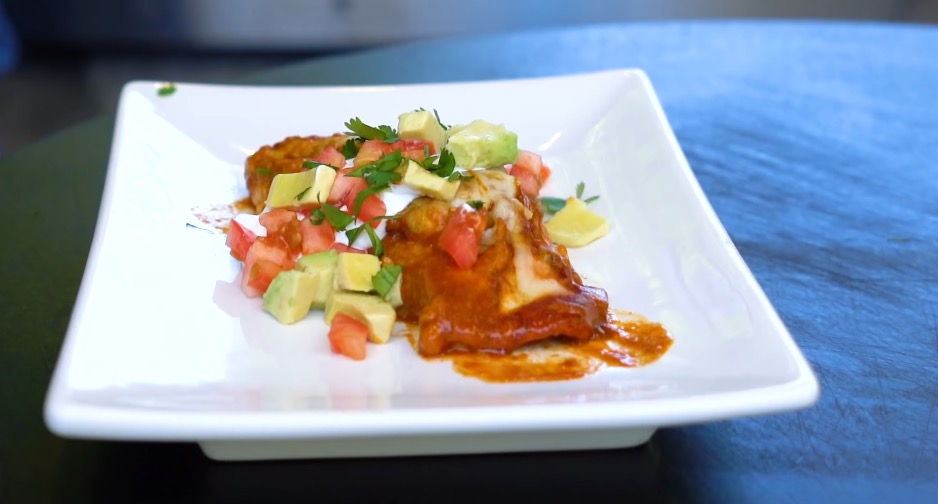 Cheesy Enchiladas Recipe from Sam The Cooking Guy