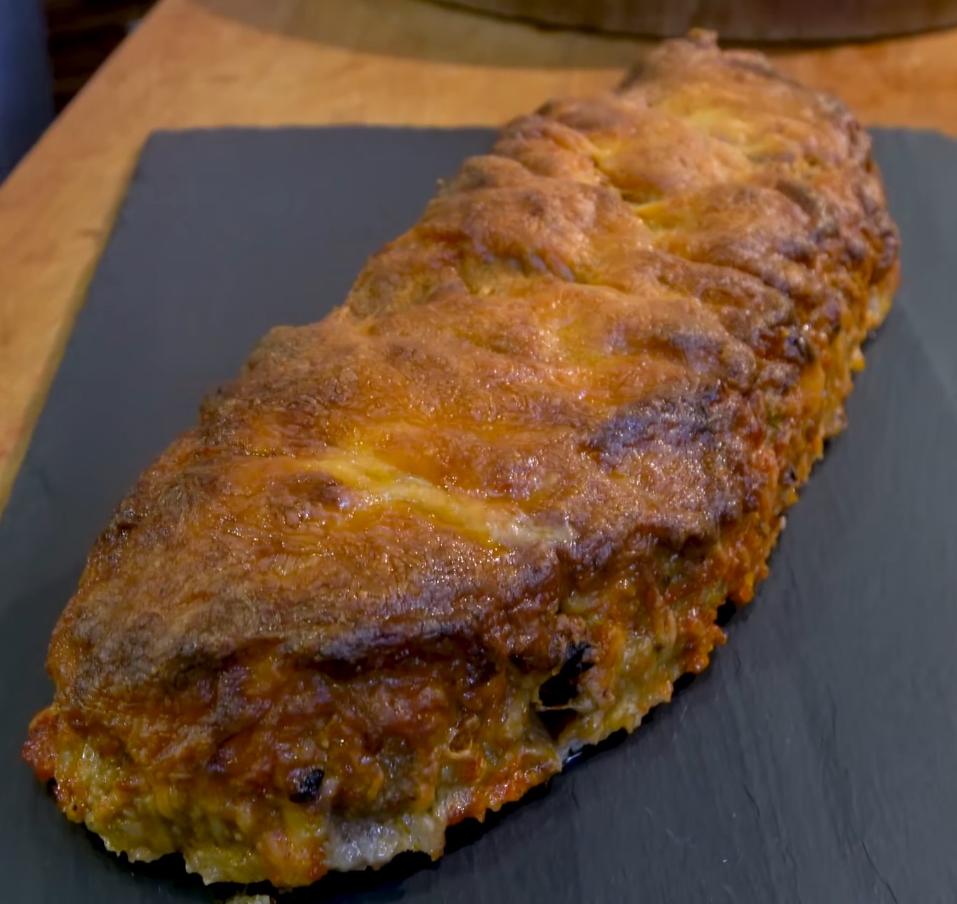 Cheesy Grilled Meatloaf Recipe from Sam The Cooking Guy
