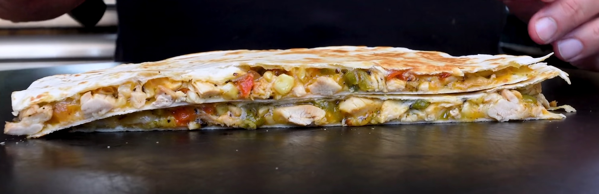 Chicken Quesadilla Recipe from Sam The Cooking Guy