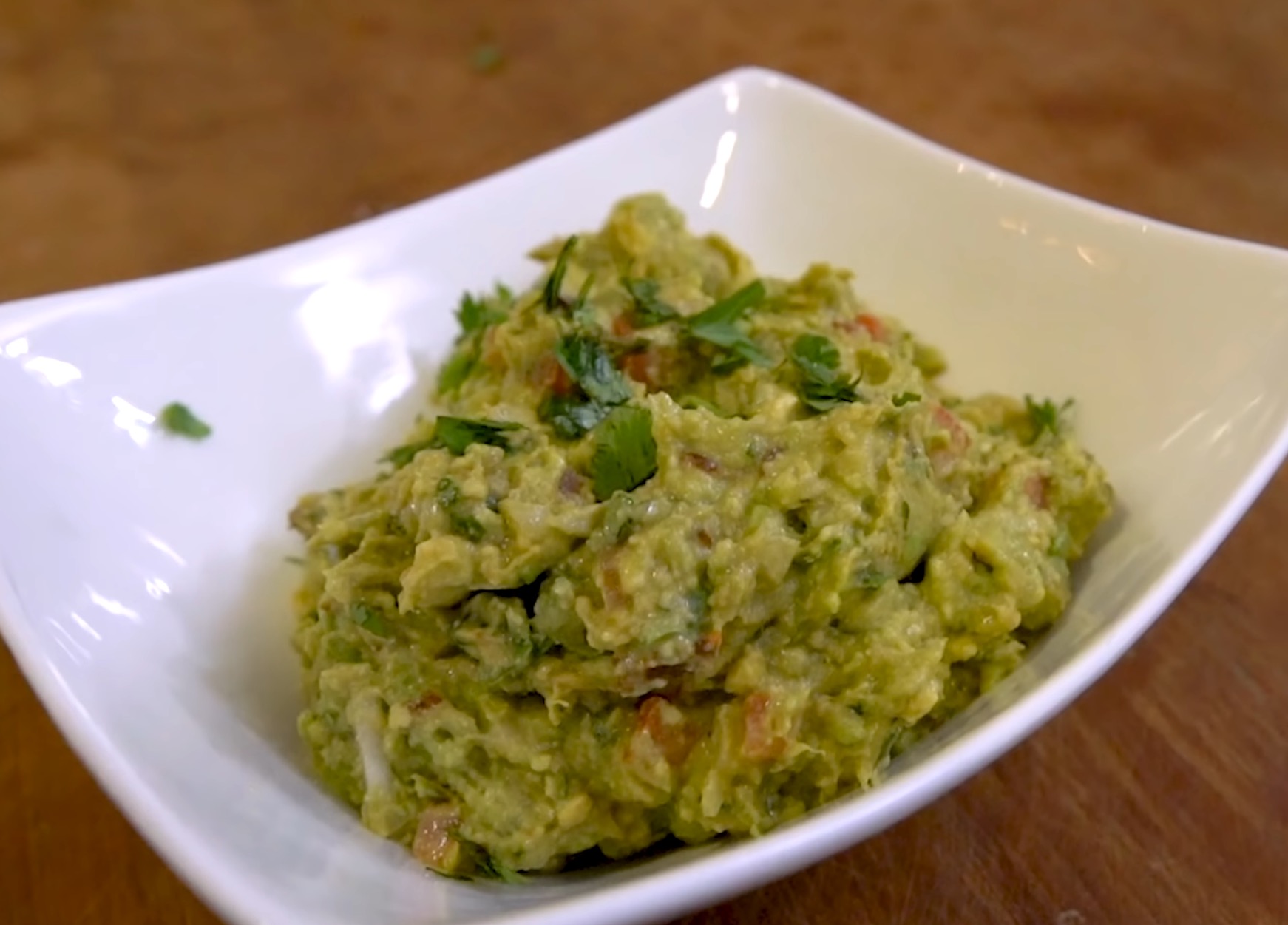 Chunky Guacamole Recipe from Sam The Cooking Guy
