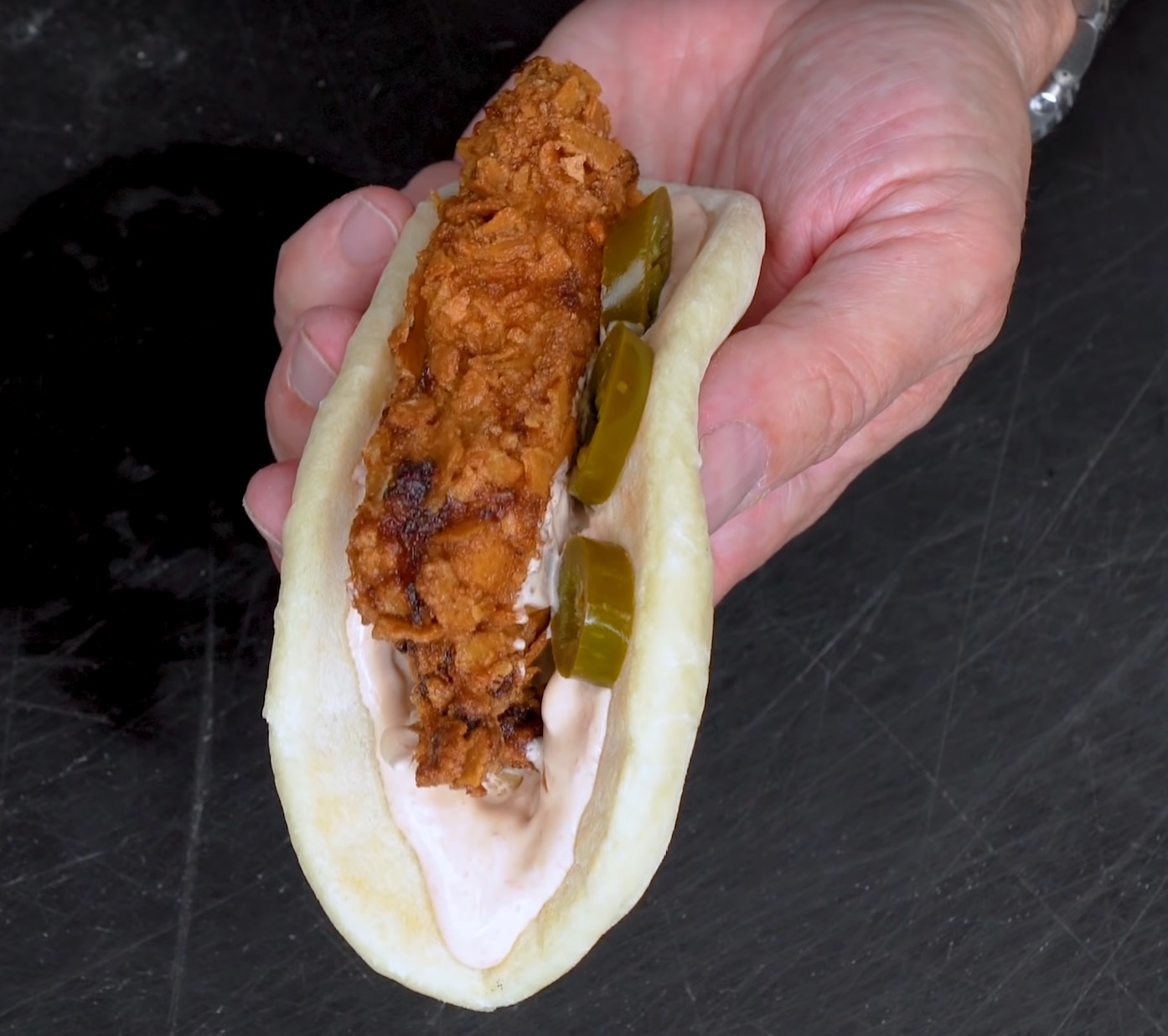 Taco Bell Crispy Chicken Sandwich Taco At Home Recipe From Sam The taco-bell-crispy-chicken-sandwich-taco-at-home-recipe-from-sam-the