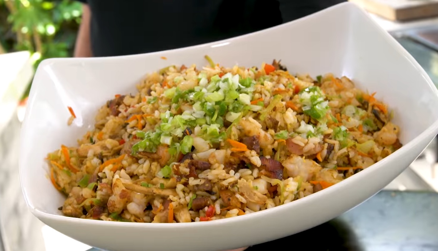 Fridge Fried Rice Recipe from Sam The Cooking Guy